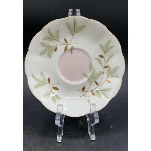 Royal Albert Braemar Bone China Tea Cup & Saucer Set of 6 Pink Gold Pinecone - Picture 10 of 16